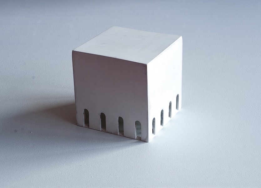 Series "Repositio" object 1. Tree, levkas. 15Х15х15 sm. 2019