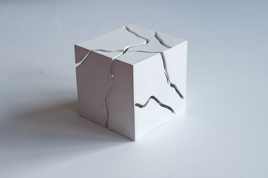 Series "Repositio" object 4. Tree, levkas. 15Х15х15 sm. 2019