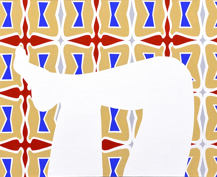 Series ''Da capo''. Сomposition 4. 65х60 sm. acrylic on canvas. 2018