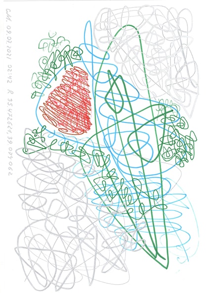 "Caretaker's Diary". Paper А4, markers, pencils. 2020-2026